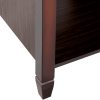 41" Lift Top Coffee Table with 3 Storage Compartments, Espresso