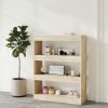 Book Cabinet/Room Divider Sonoma Oak 31.5"x11.8"x40.6" Engineered wood