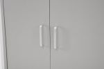 KITCH storage cabinet GRY; move with roller..