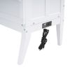 Queen Size Murphy Bed with Built-In Charging Station and a Shelf