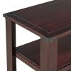 [Not allowed to sell to Wayfair]U_STYLE 51.2'' Modern Console Table Sofa Table for Living Room with 2 Drawers and 2 Shelves