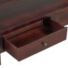 [Not allowed to sell to Wayfair]U_STYLE 51.2'' Modern Console Table Sofa Table for Living Room with 2 Drawers and 2 Shelves