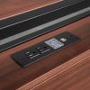 Queen Size Metal Platform Bed Frame with Trundle;  USB Ports and Slat Support ; No Box Spring Needed