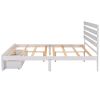 Queen Size Platform Bed with Drawers