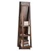 Full Length Mirror 360Â° Swivel Jewelry Cabinet