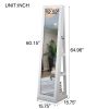 Full Length Mirror 360Â° Swivel Jewelry Cabinet