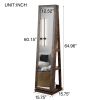 Full Length Mirror 360Â° Swivel Jewelry Cabinet