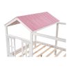 Full Size House Bed with Roof, Window and Drawer