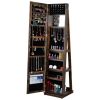 Full Length Mirror 360Â° Swivel Jewelry Cabinet