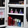 Full Length Mirror 360Â° Swivel Jewelry Cabinet
