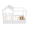 Full Size House Bed with Roof, Window and Drawer