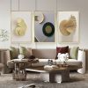 Framed Canvas Wall ArtOil Paintings Impressionism Aesthetic Prints Canvas Paintings for Living Room Bedroom Office Home; 3 Panels
