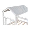 Full Size House Bed with Roof, Window and Drawer