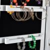 Full Length Mirror 360Â° Swivel Jewelry Cabinet